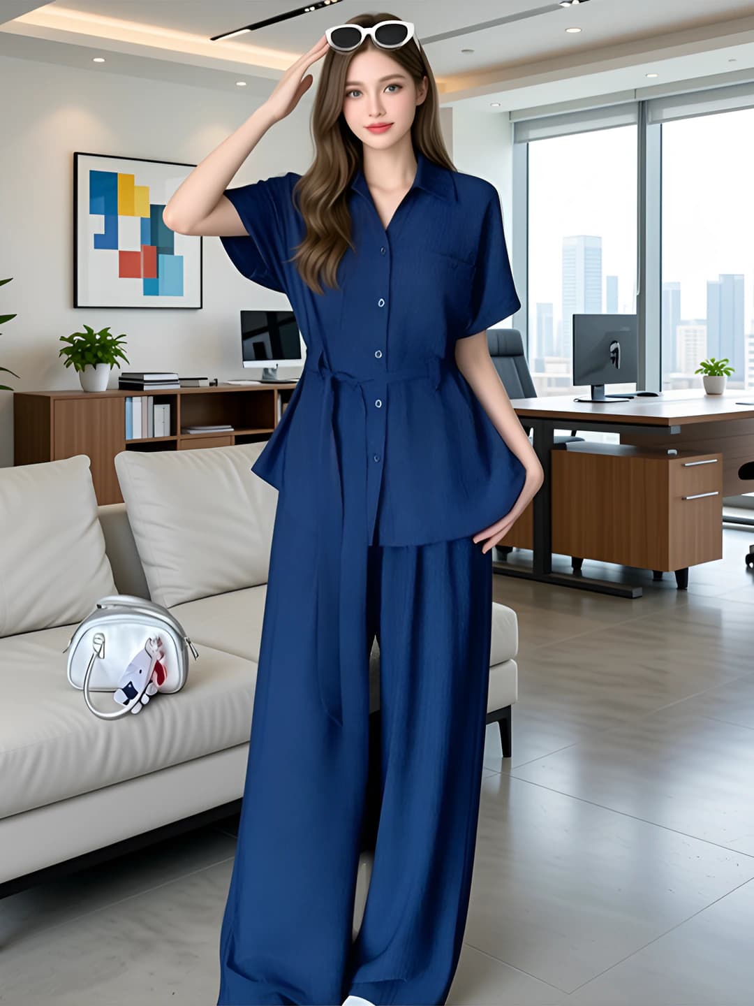 Blue— (set)