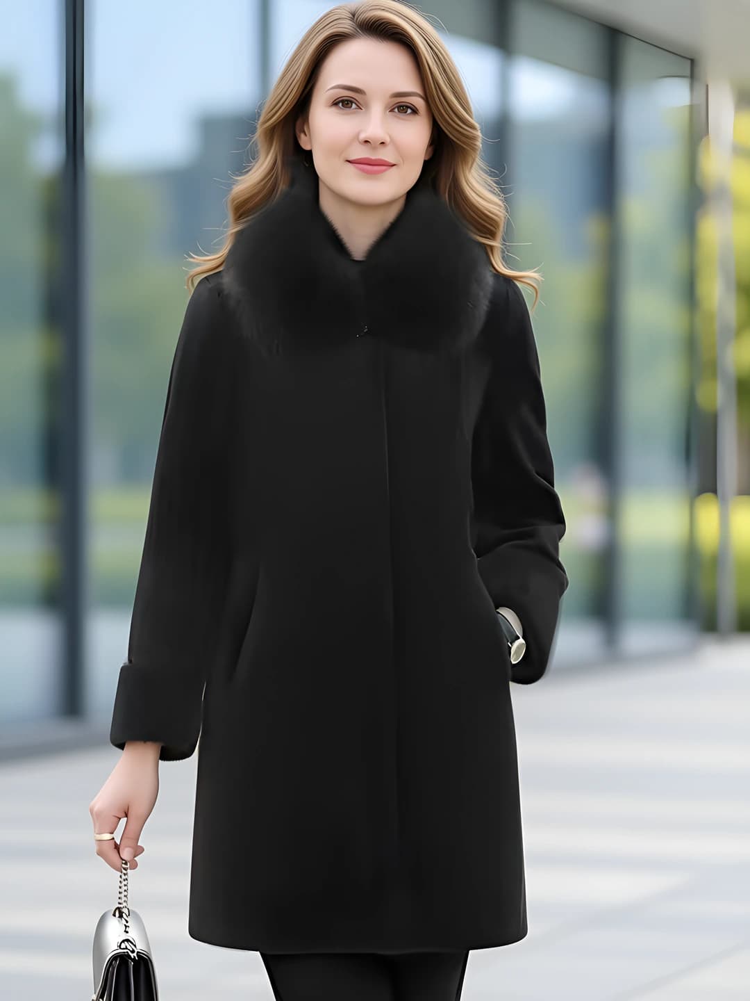 Black (medium-long)