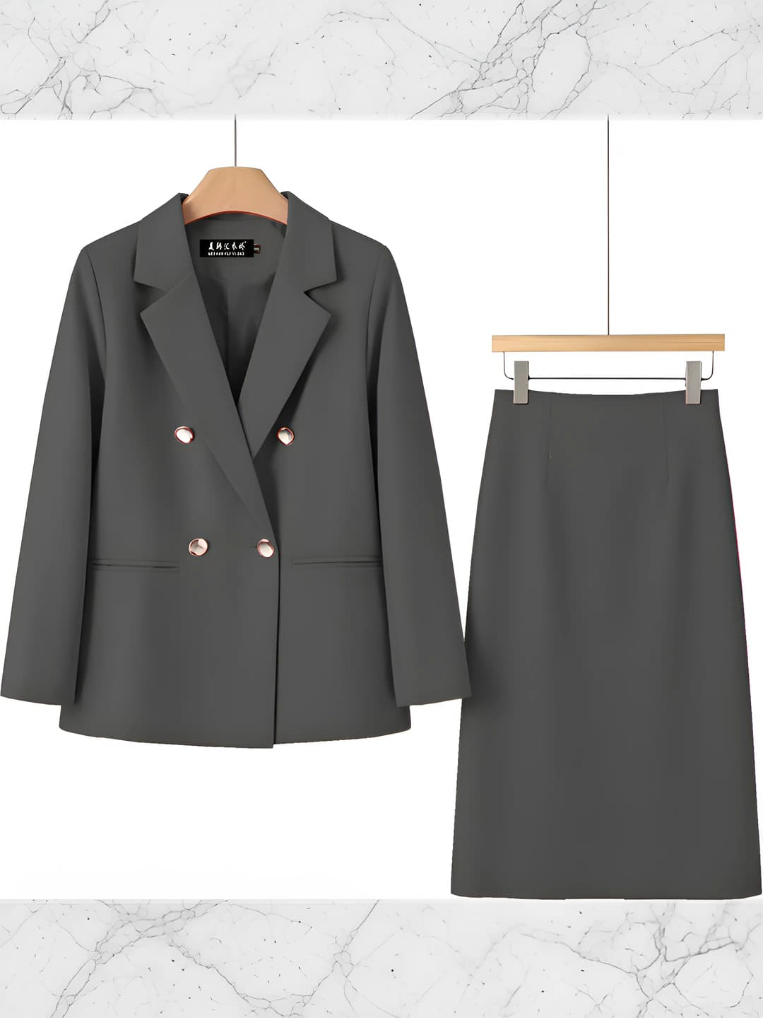 Elegant grey set