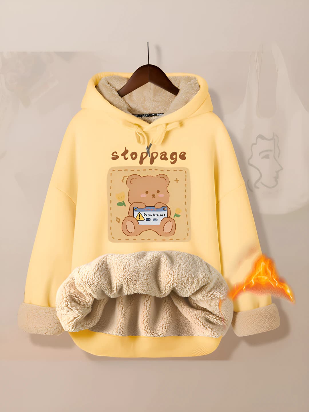 Cream Yellow (Safe Bear) Lamb's Wool