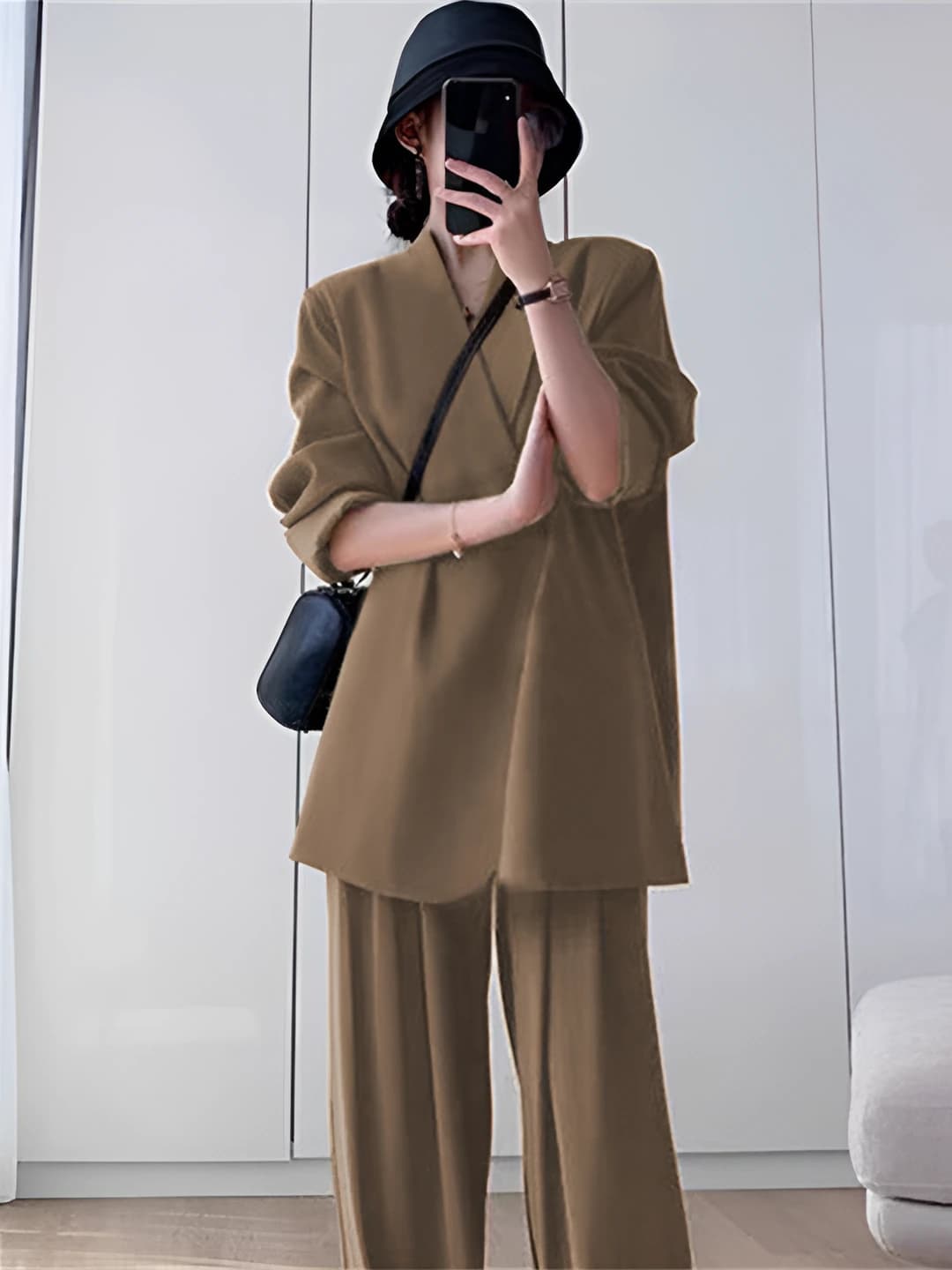 Khaki suit