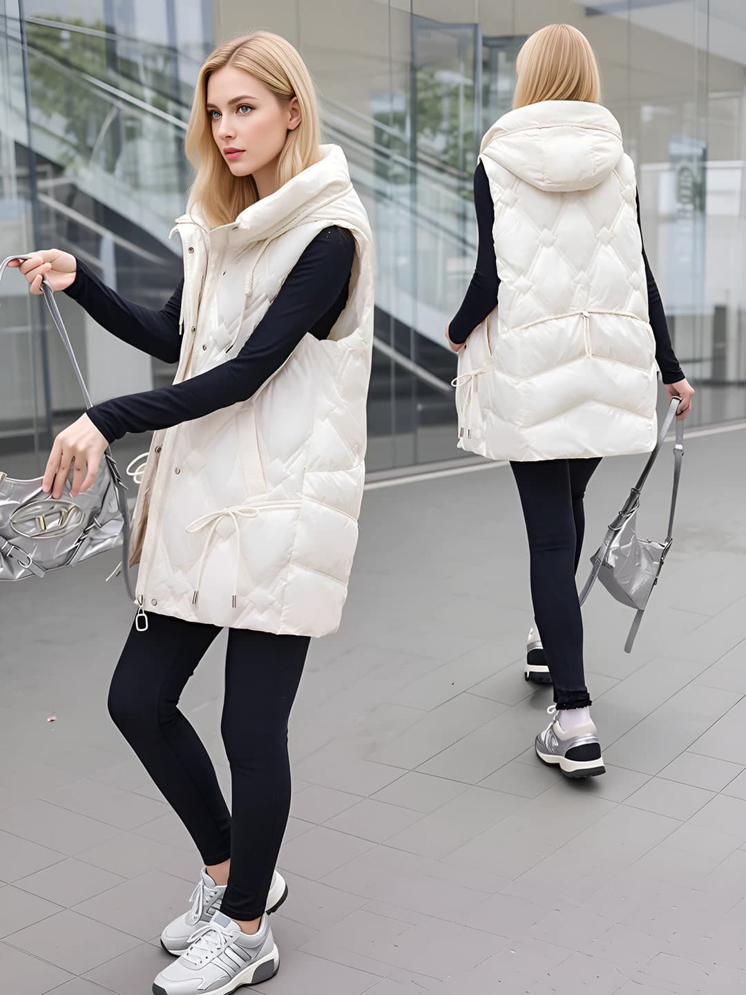 Milk white (double-sided)