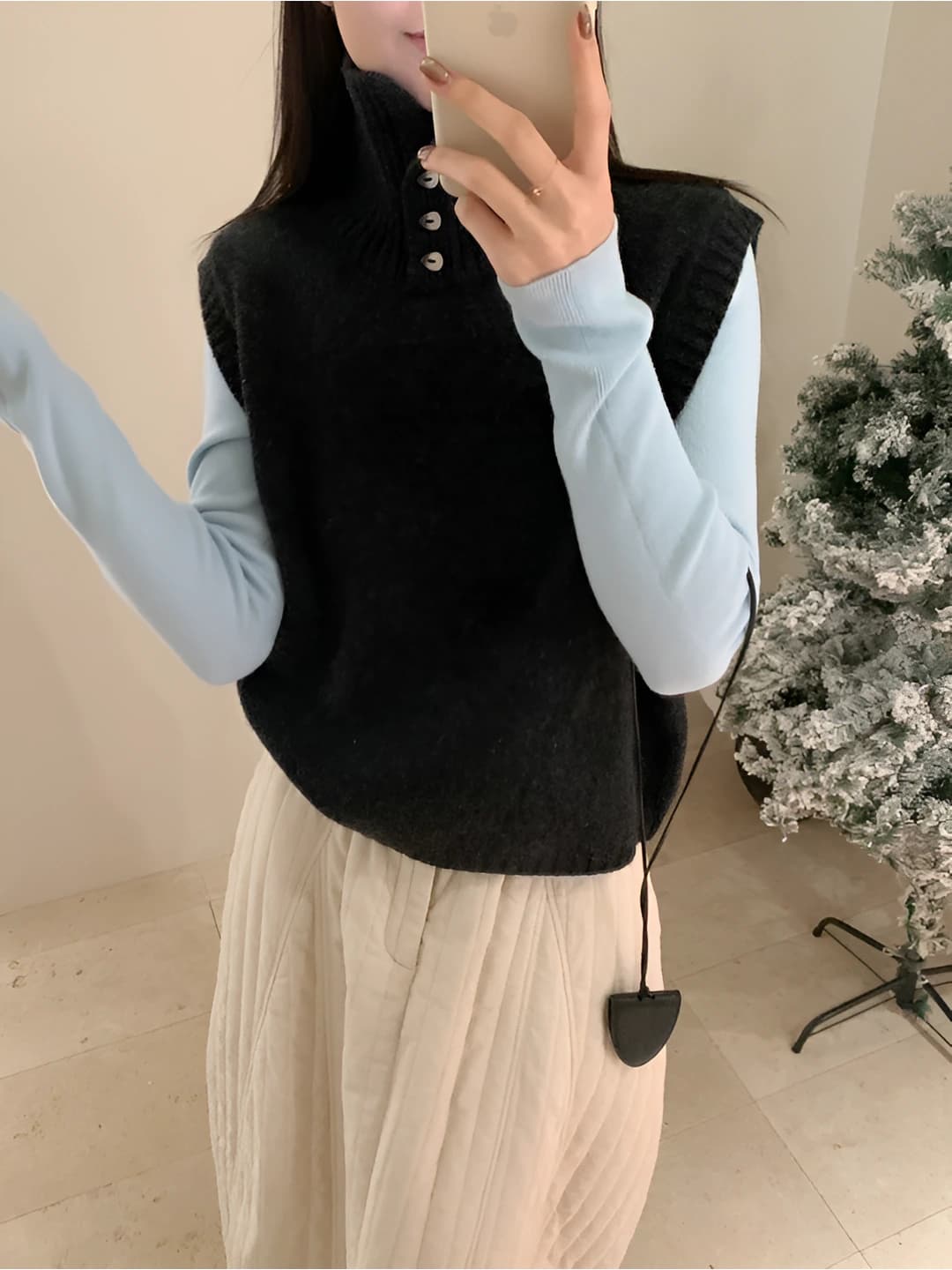 Black vest