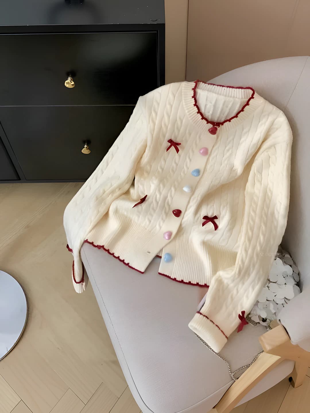 Milk white (double-sided)