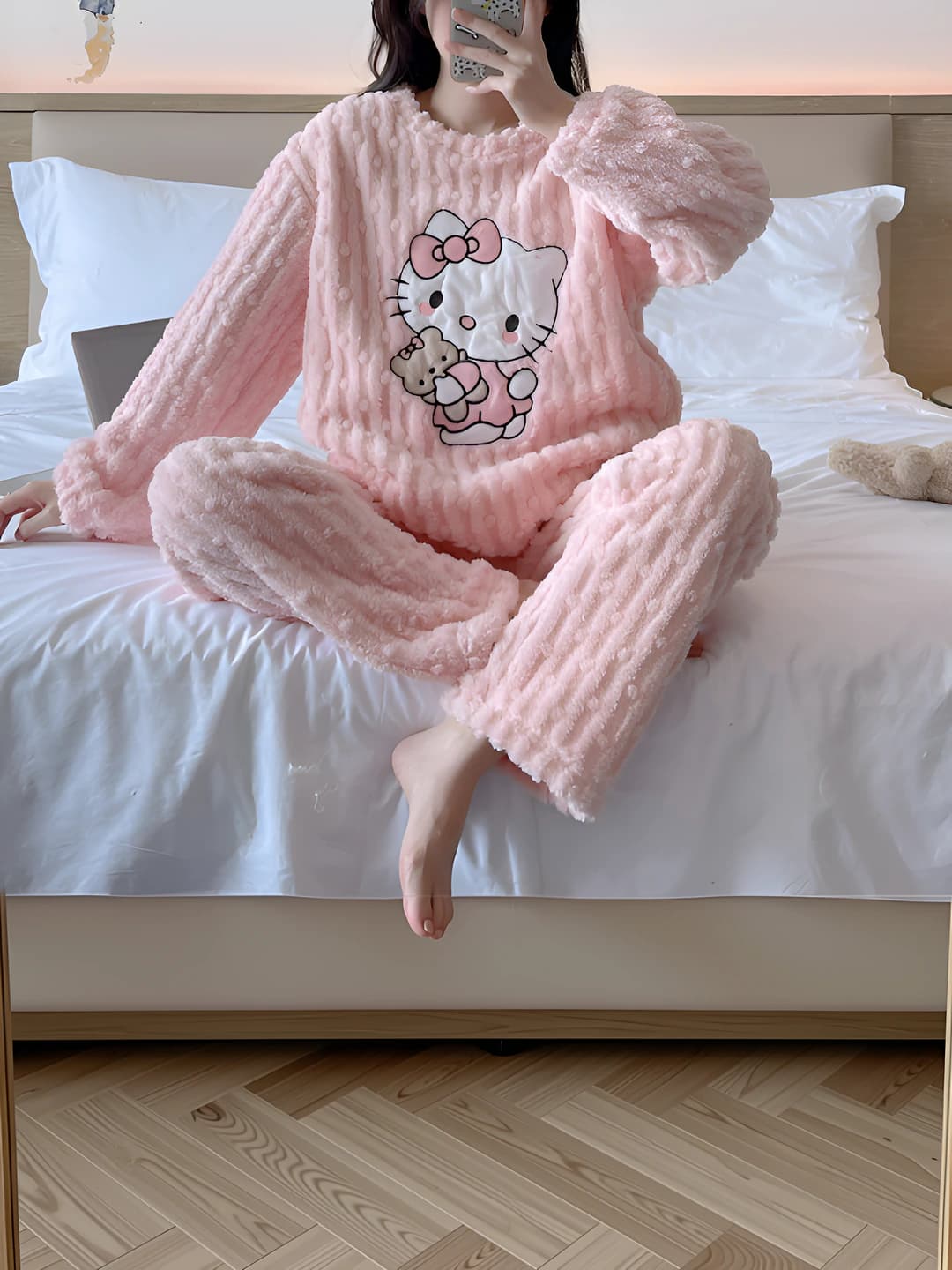 3911#kt cat set pink