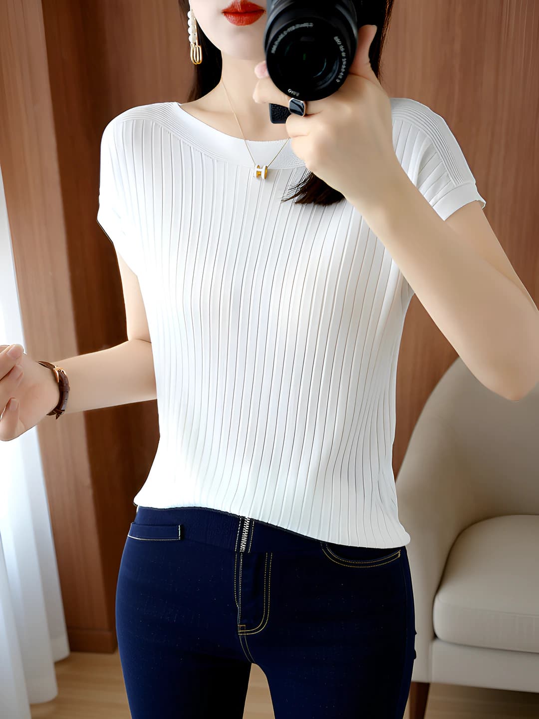 White T-shirt
