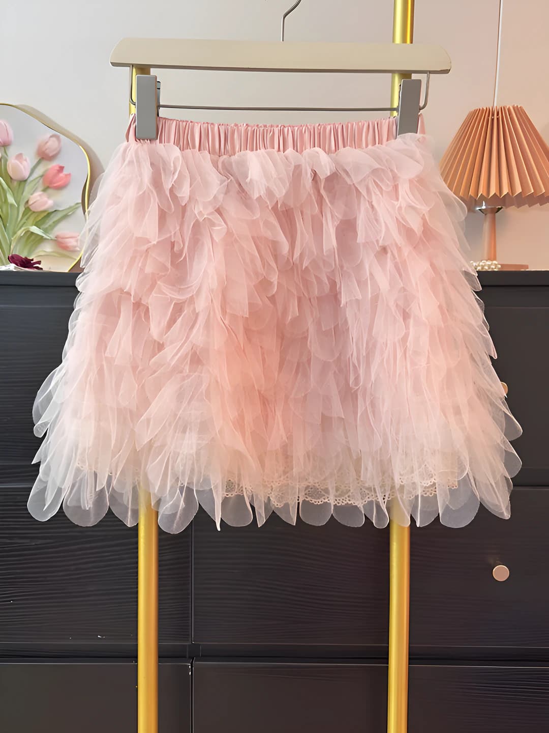 0.5" thin strap, pink, 1 pc