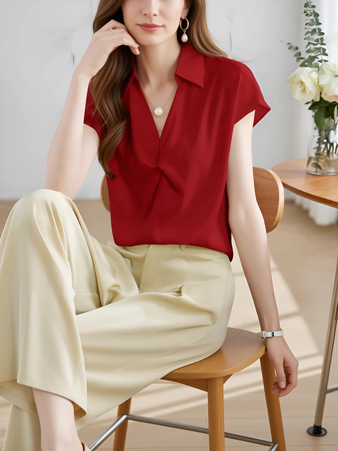 Red Short-Sleeve 2024