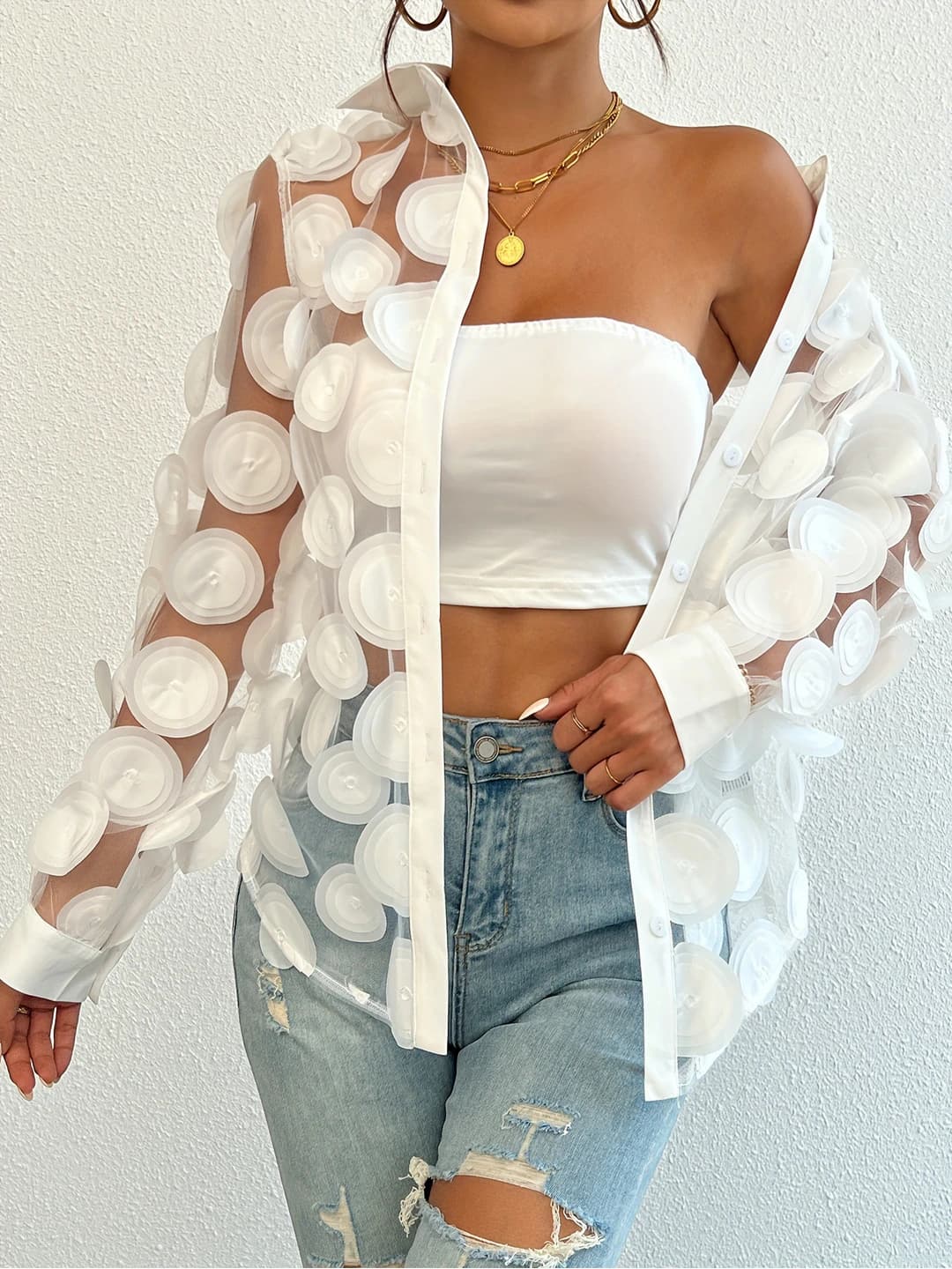 White (Shirt + Bustier)