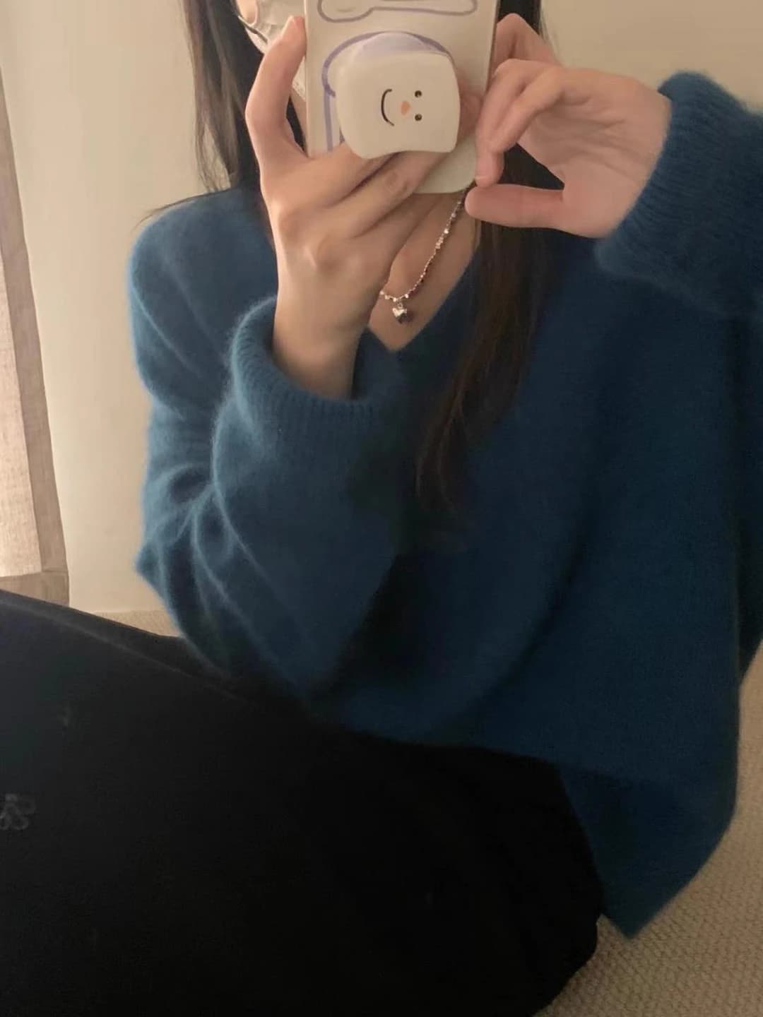 Peacock blue