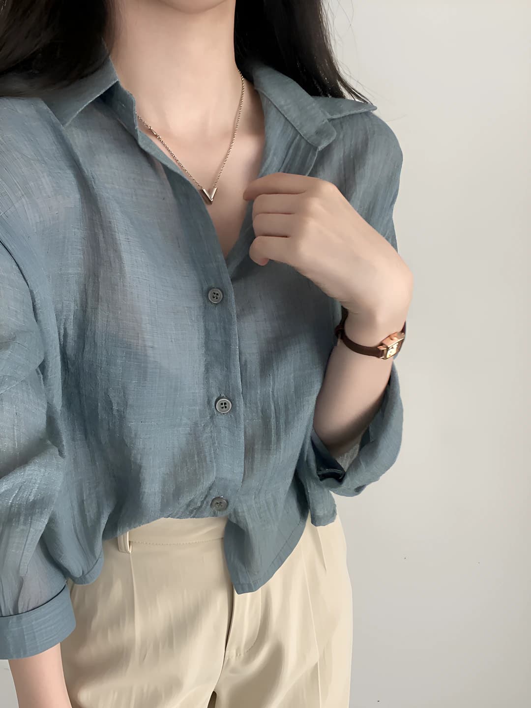 (1918) Men's blue-grey