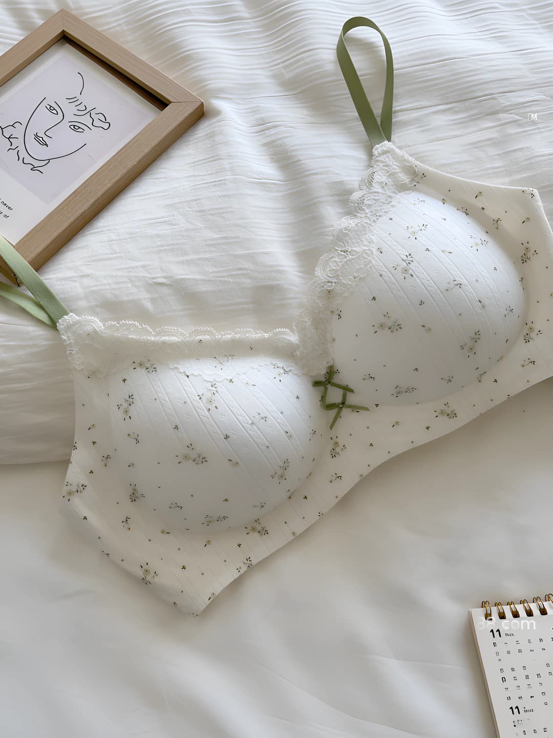 White floral