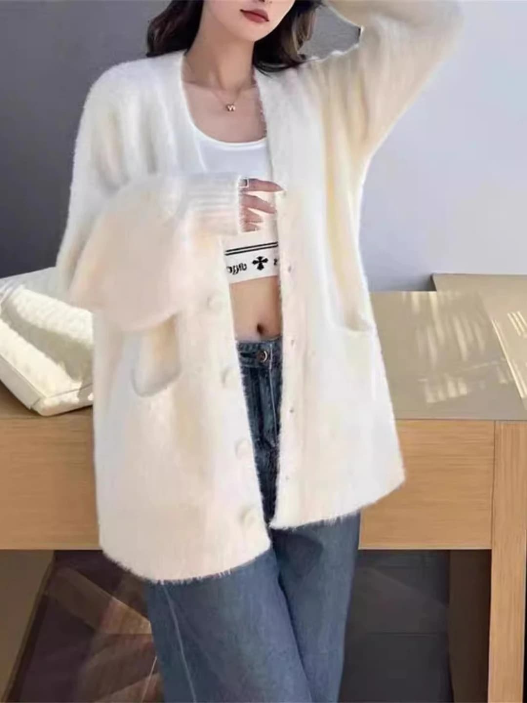 White T-shirt