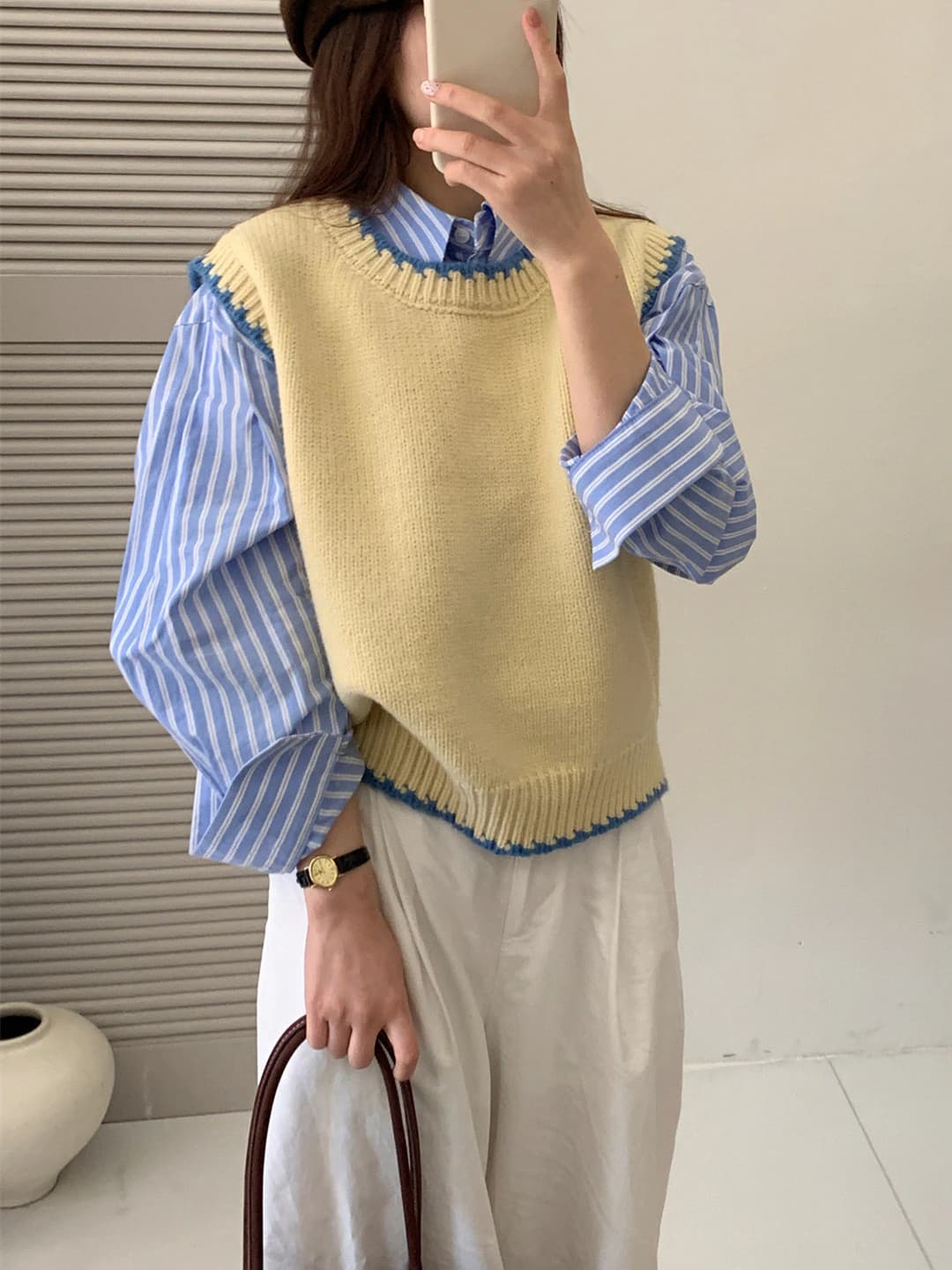 Cream yellow