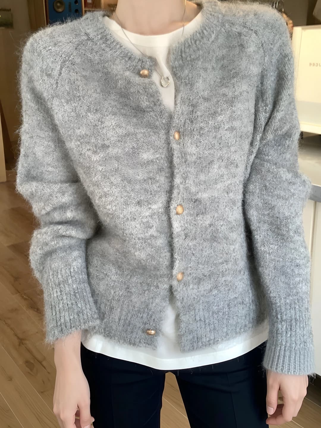 Light grey short