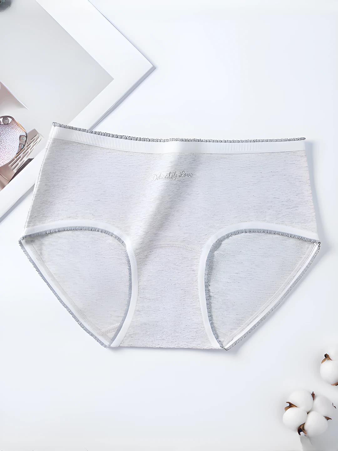 Coloured chiffon grey