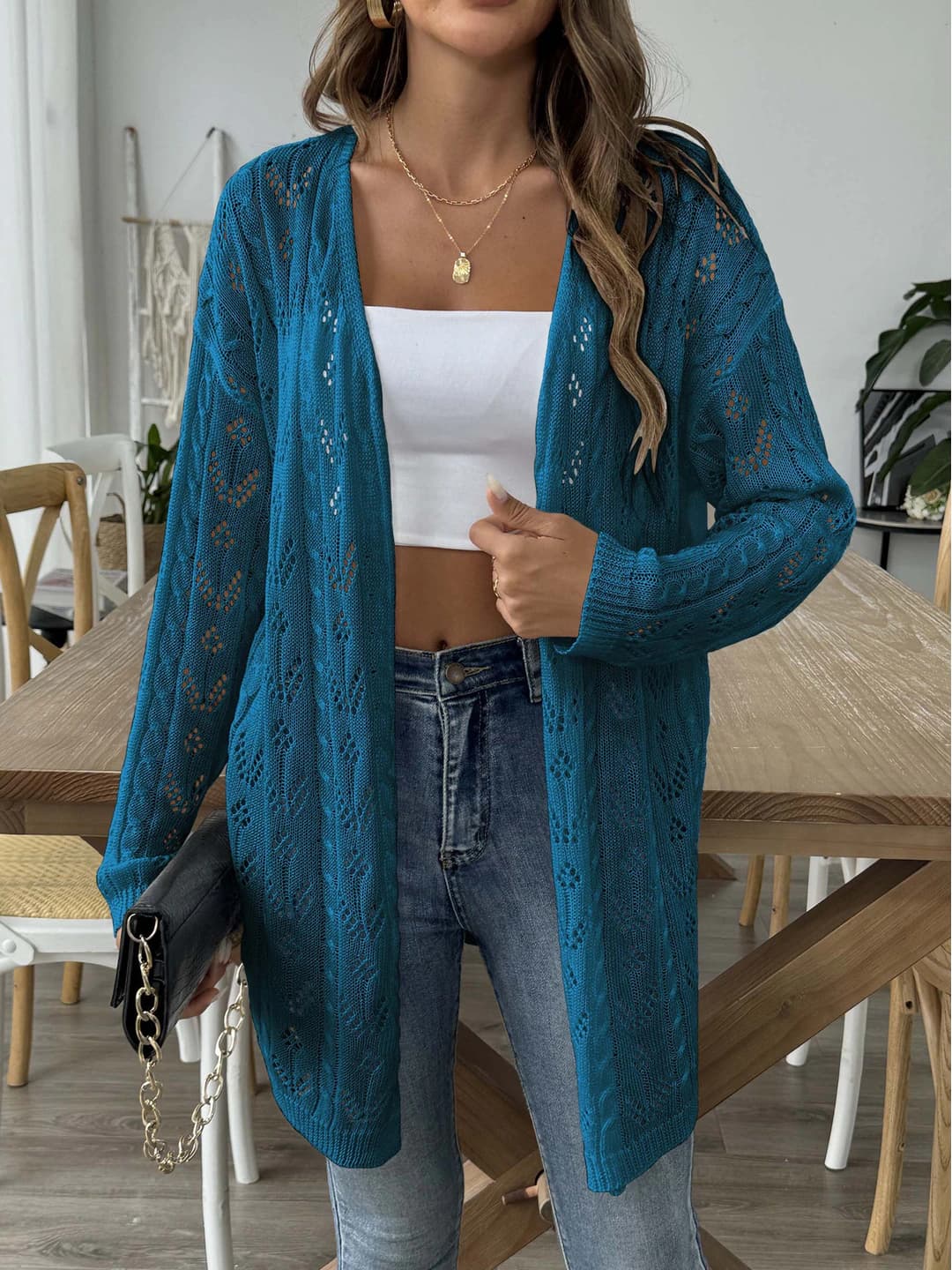 Peacock blue