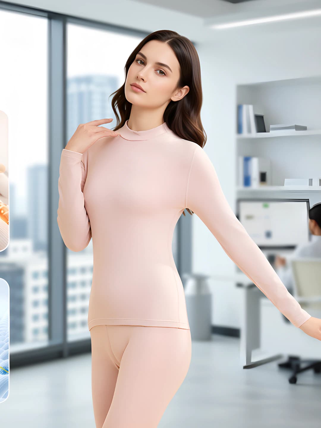 Peach pink