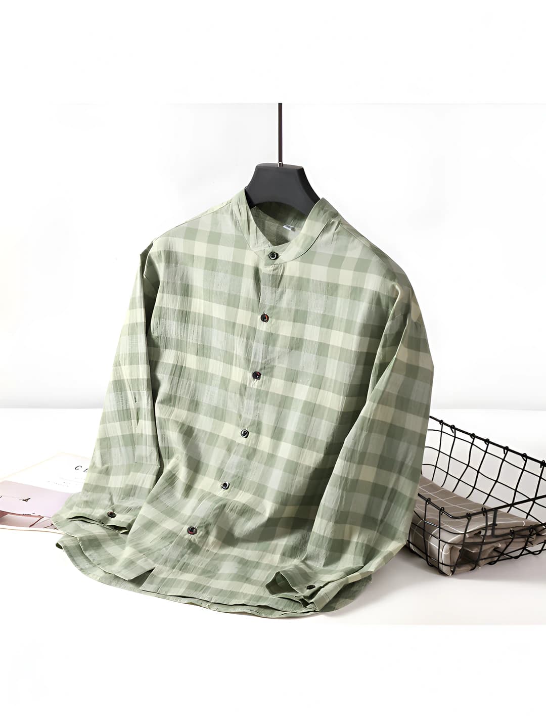 Green plaid