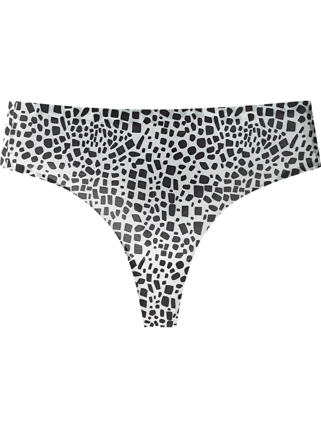 Leopard print white