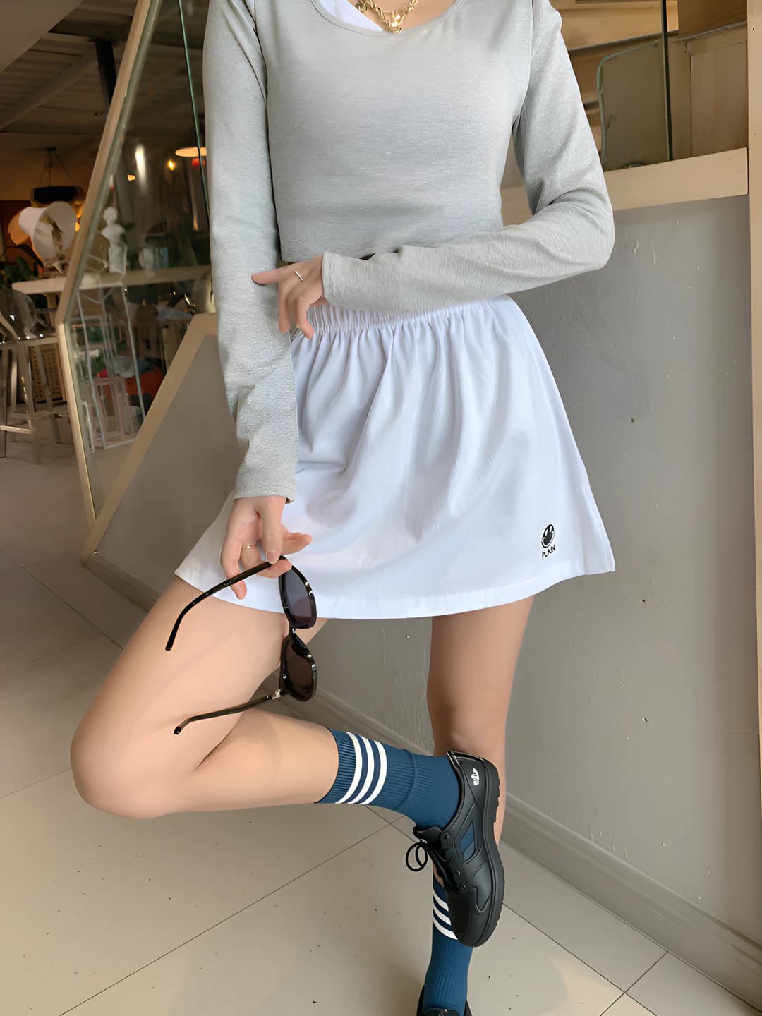 Круглое лицо