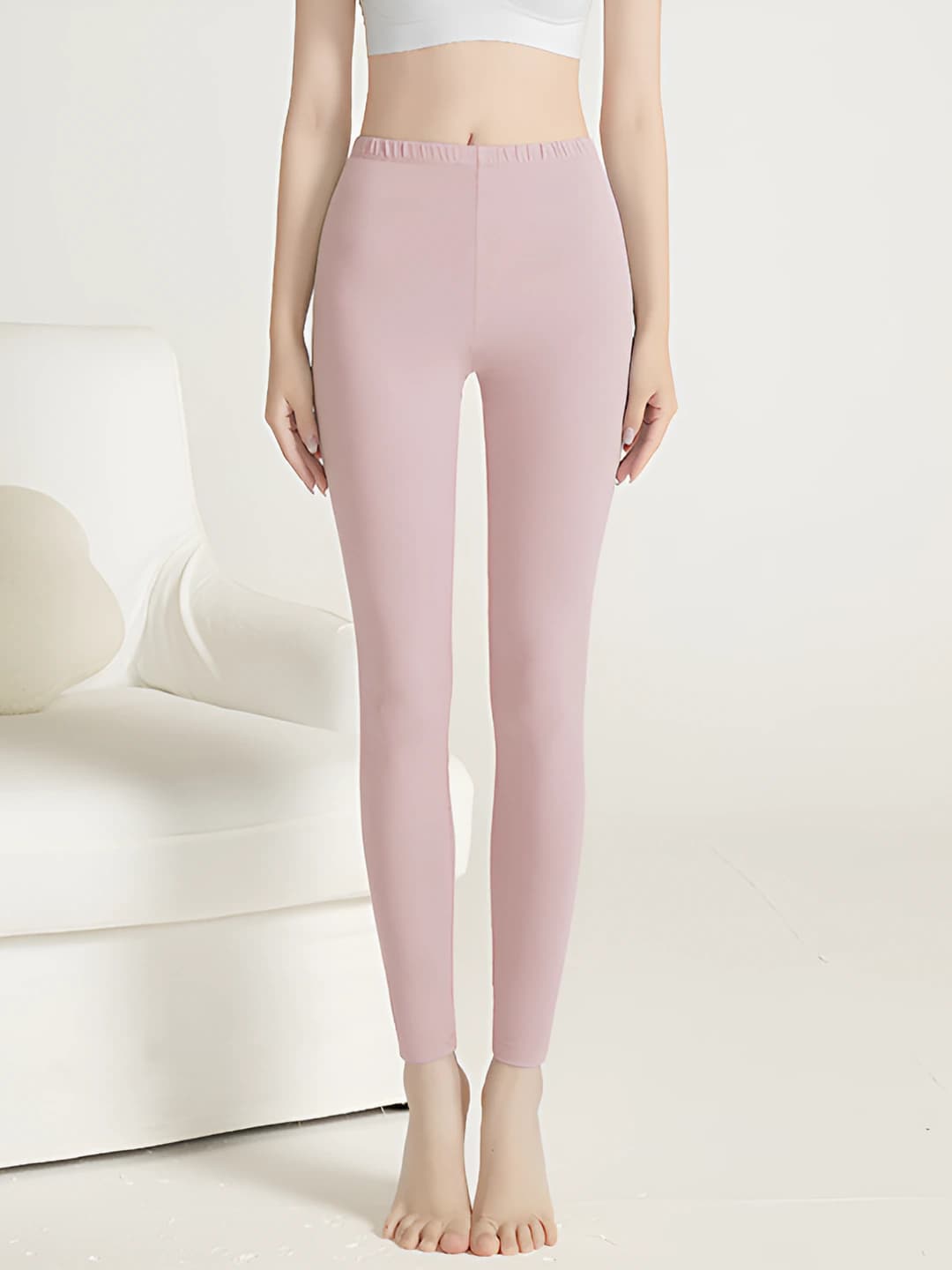 Nude pink, 10A cotton, antibacterial