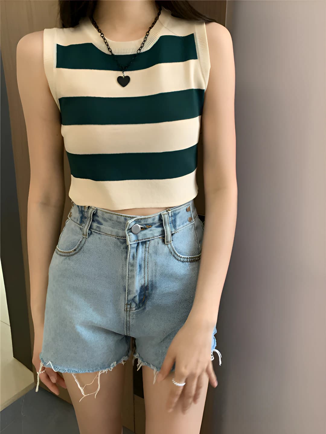 Green stripes