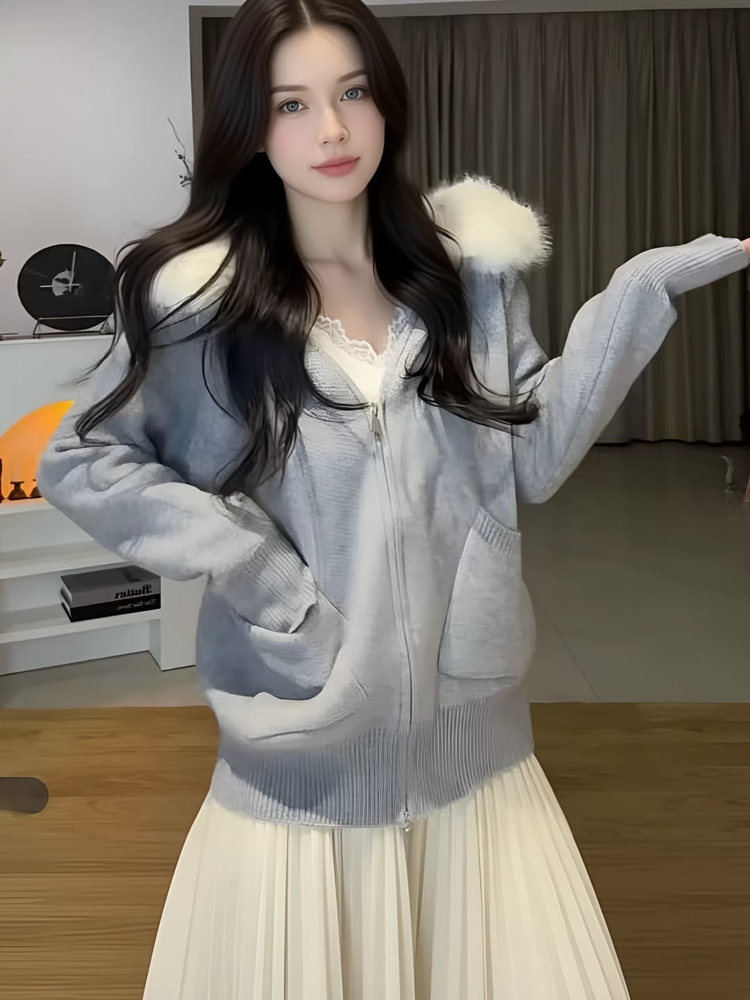 Grey