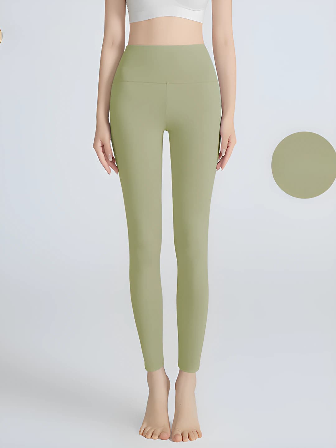 Avocado green, Class A cotton