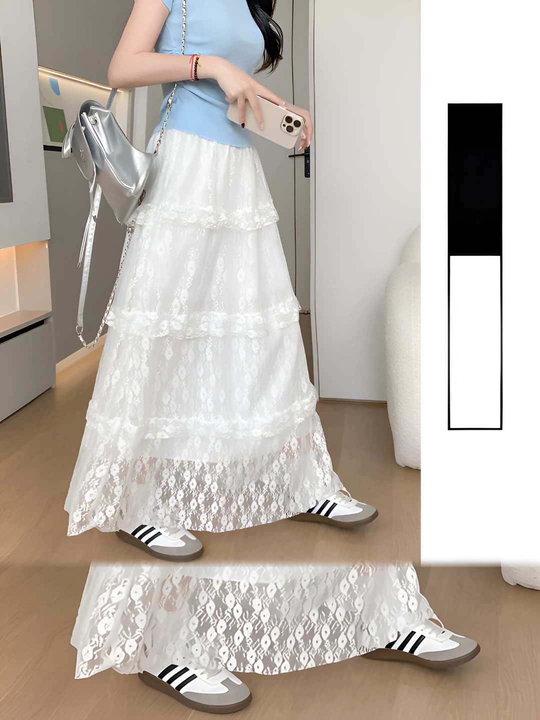 White - Petite - Straight