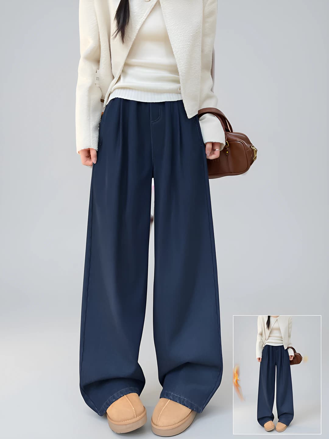 Velvet/Dark Blue [Tall]