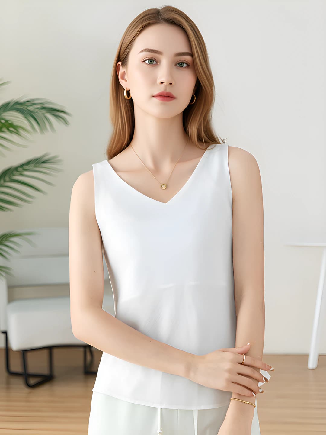 White (with lining)