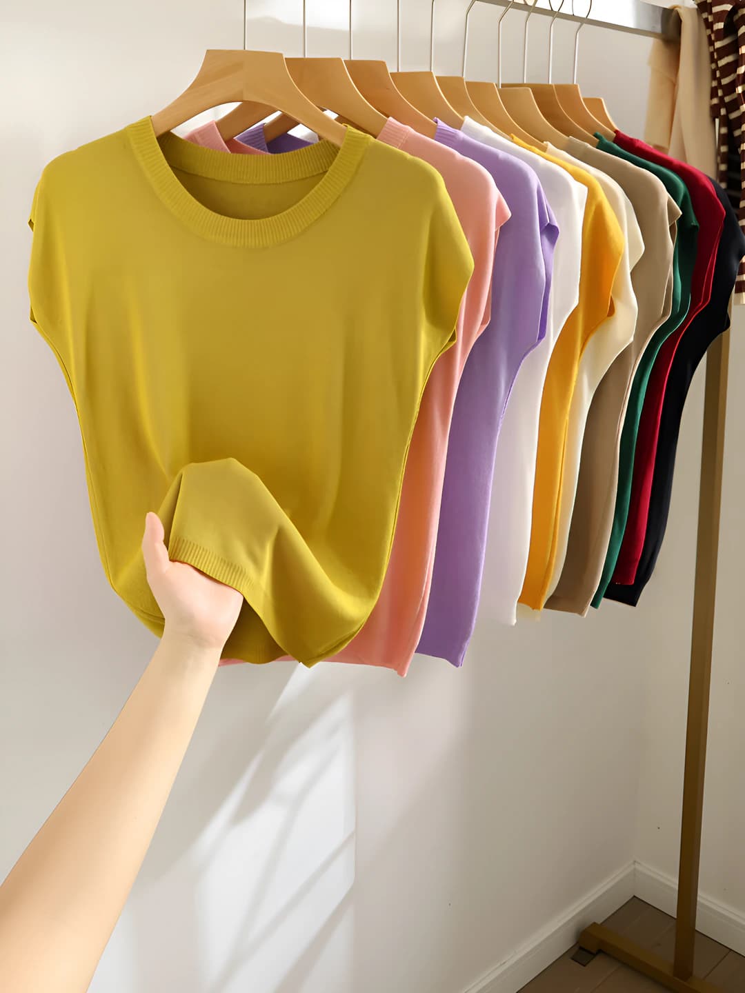 Mustard yellow