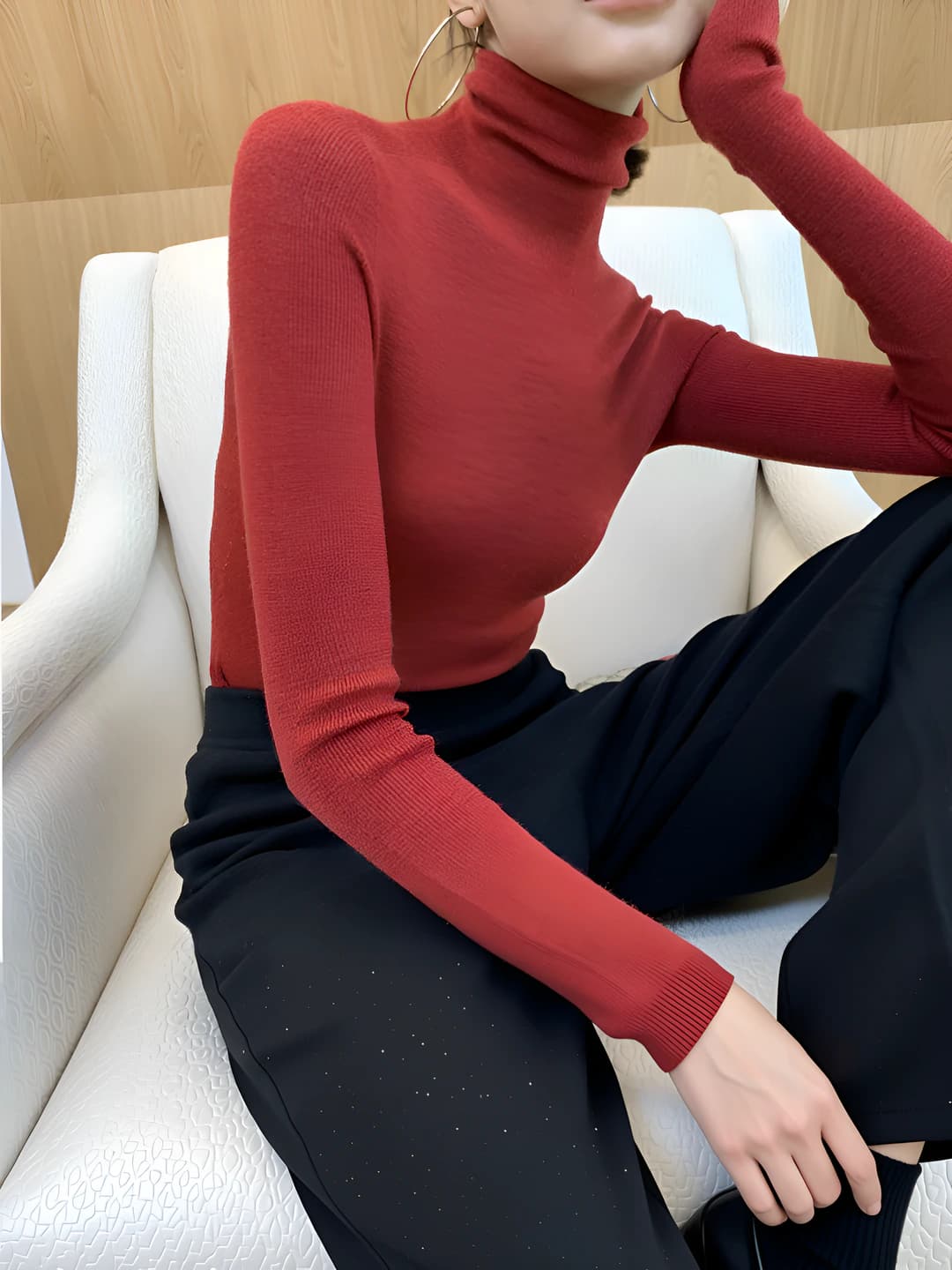 Brick red