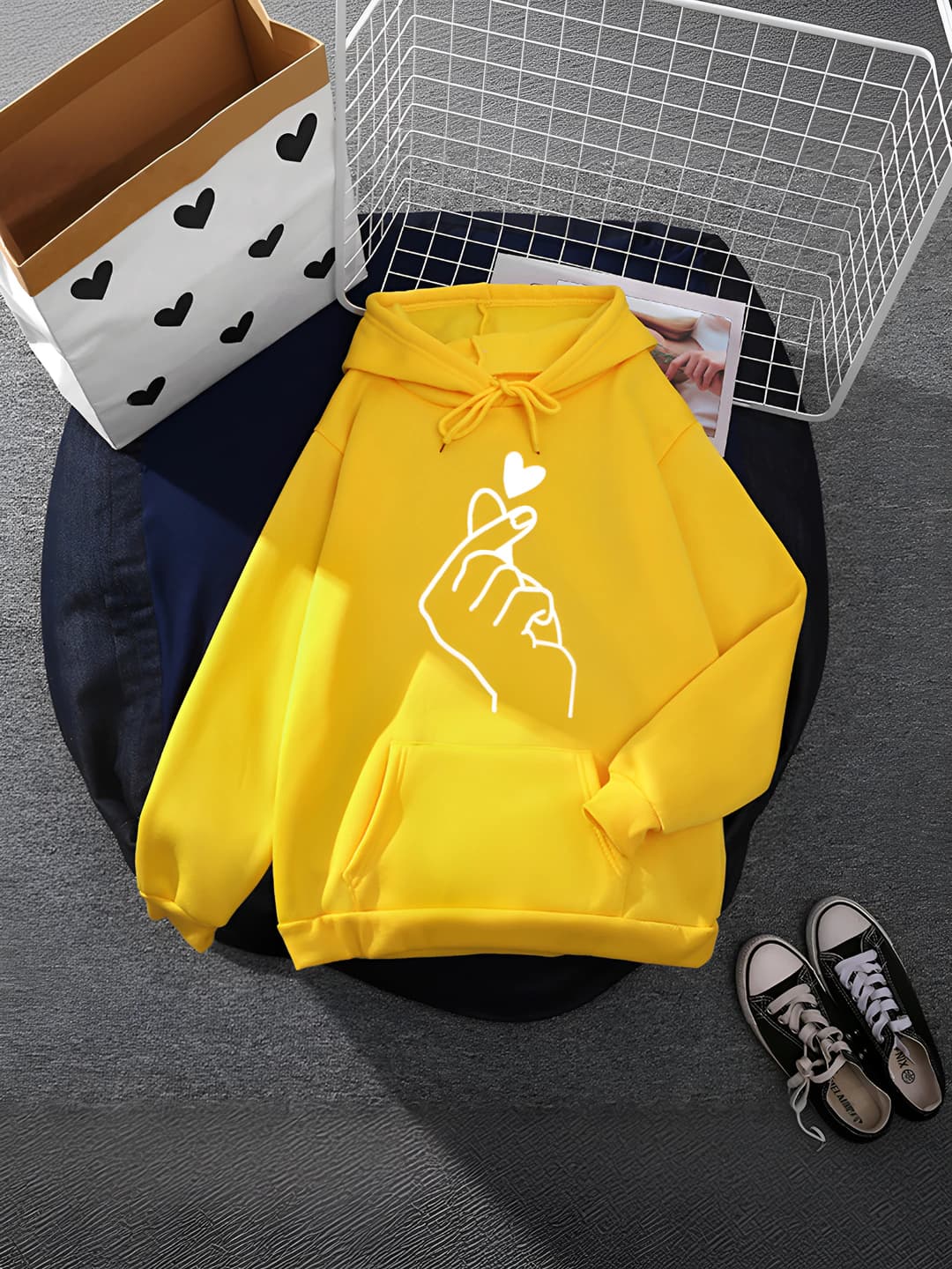 Like the yellow heart