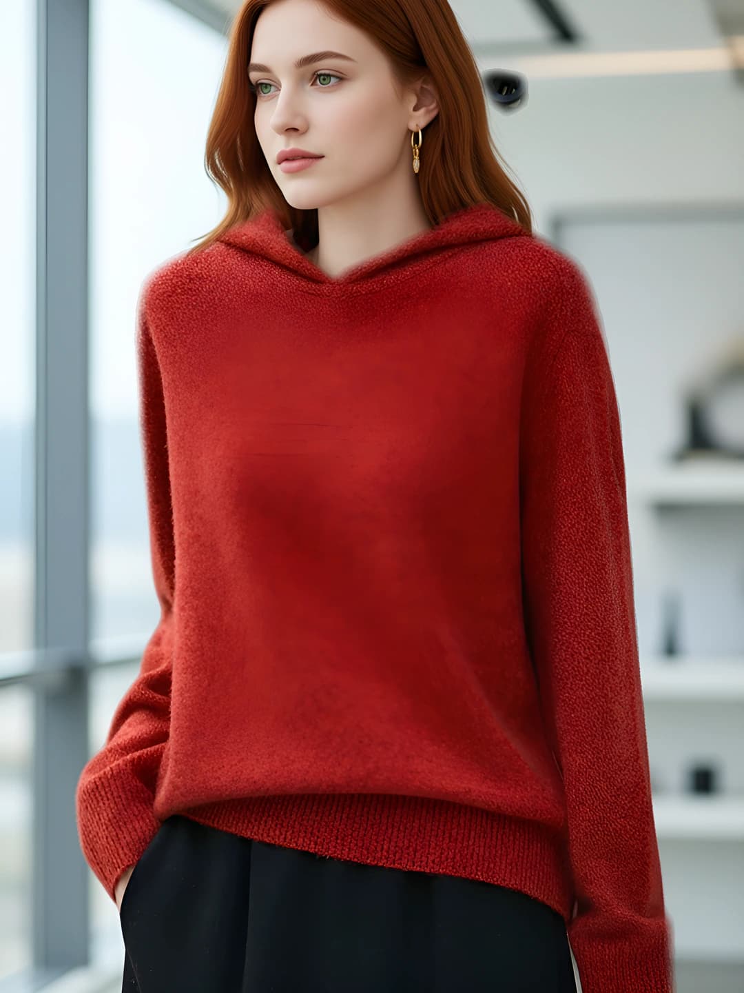 Красные листья клёна