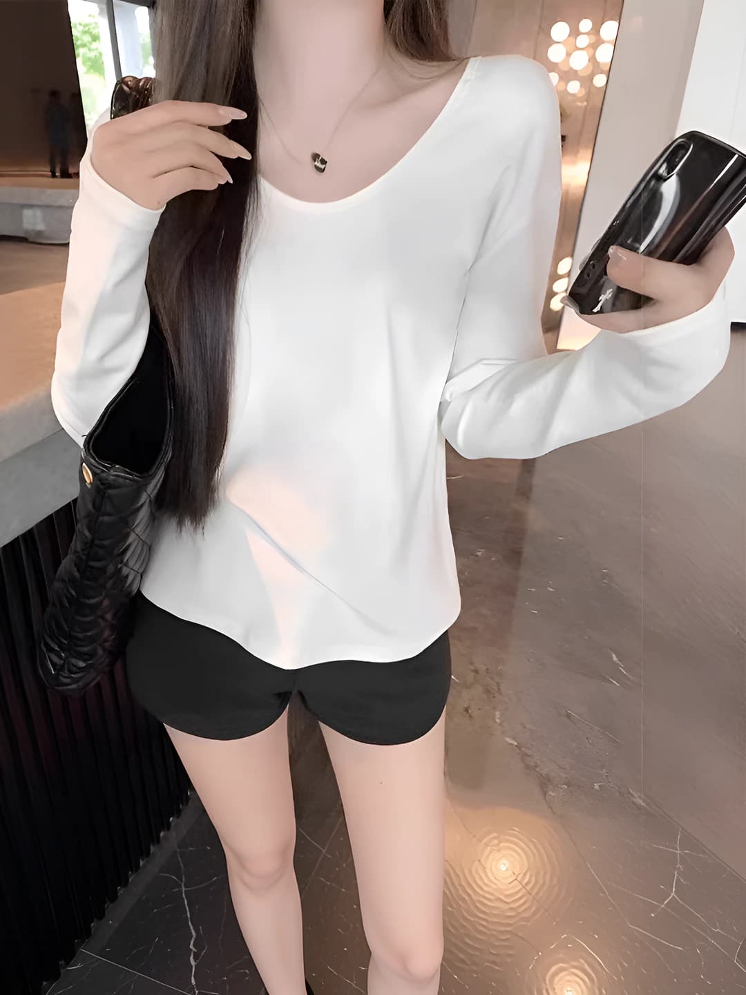 White T-shirt