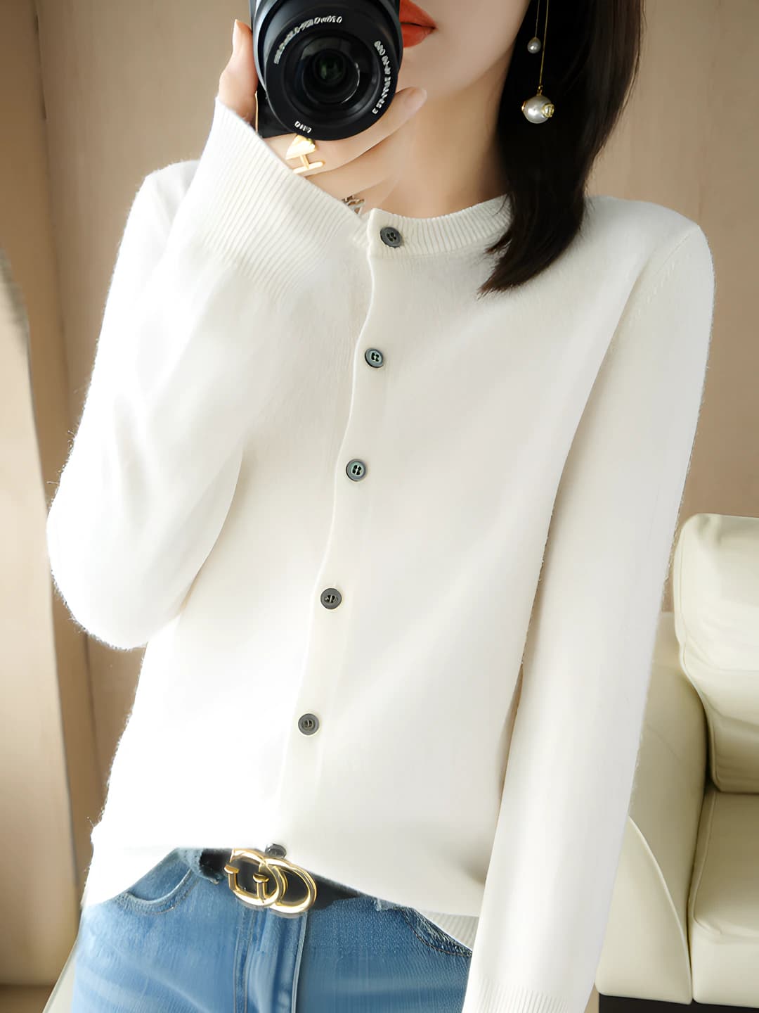 Cream white