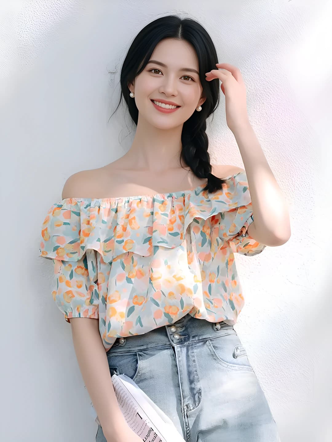 Photo color, floral