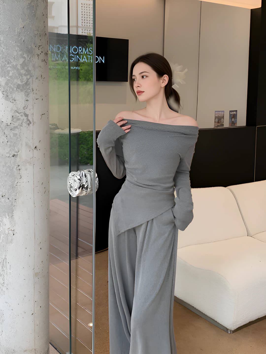 Grey shirt