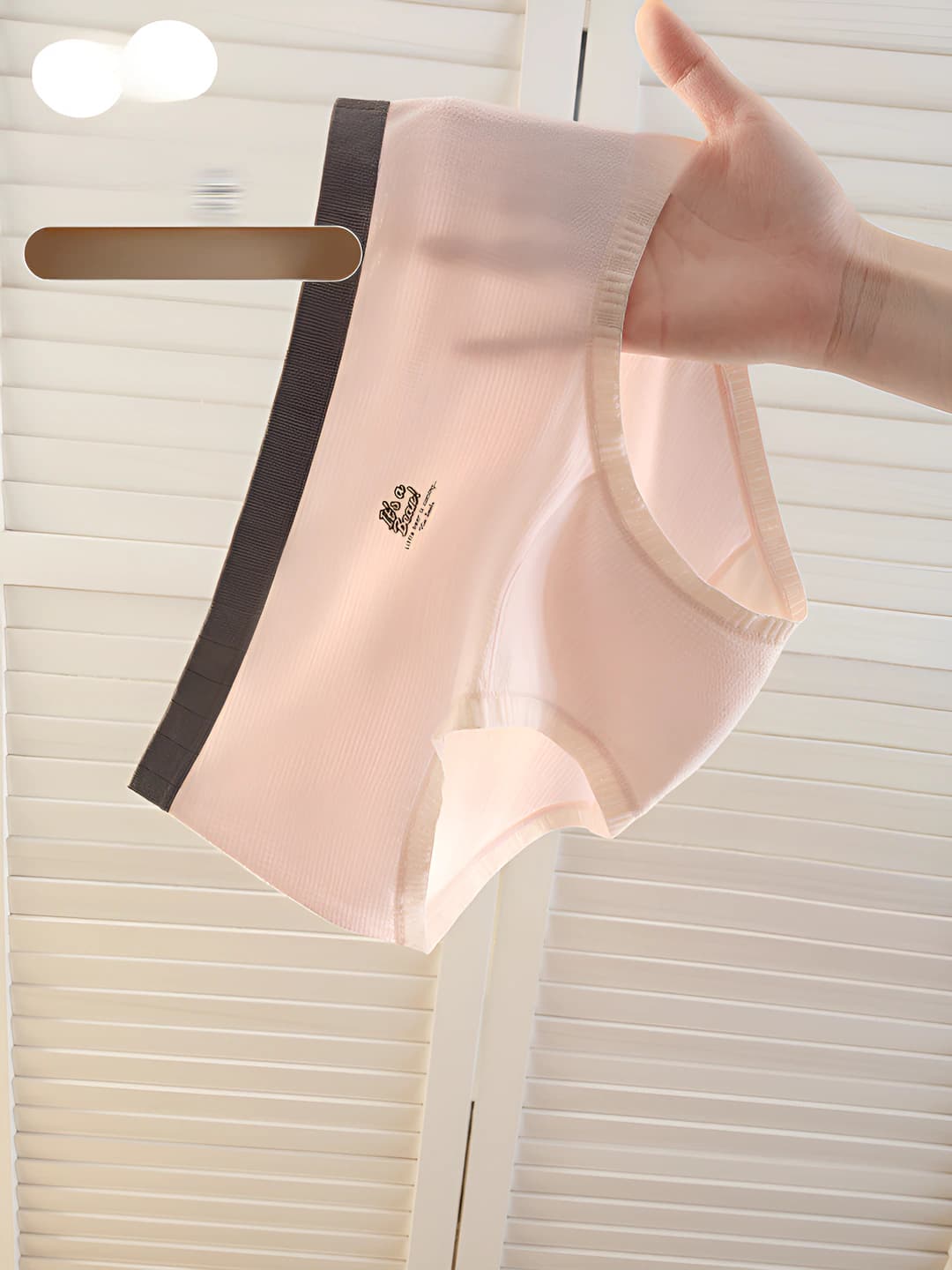 Women's mid-waist briefs, antibacterial, seamless, breathable, all-season