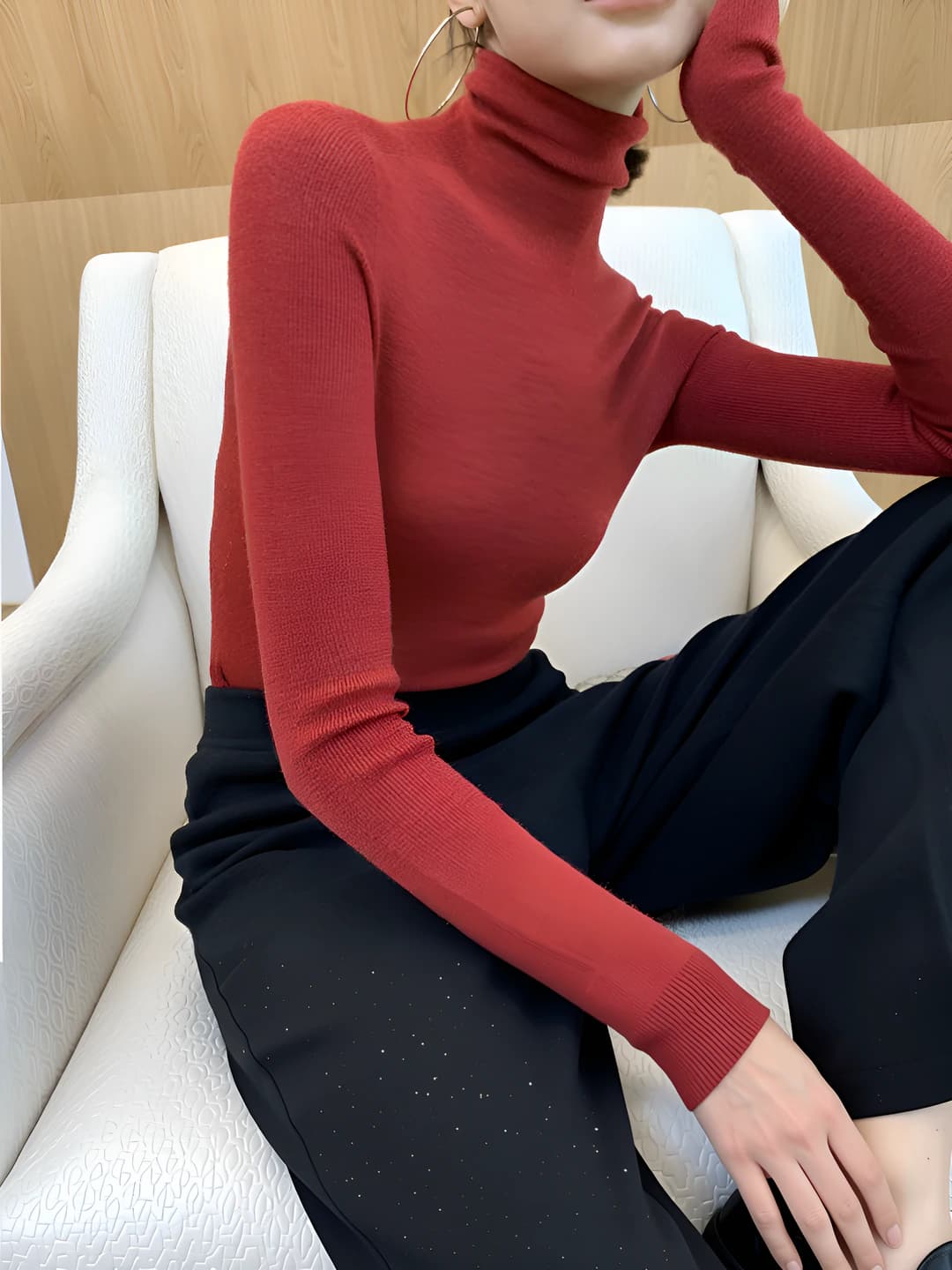 Brick red