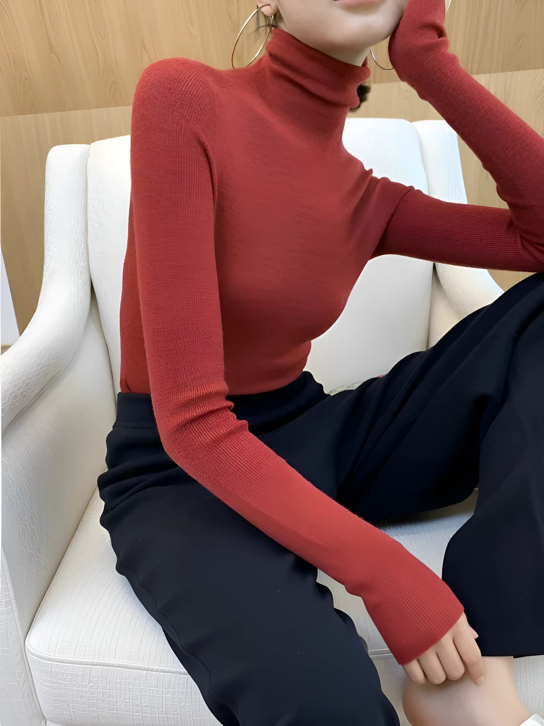 Brick red