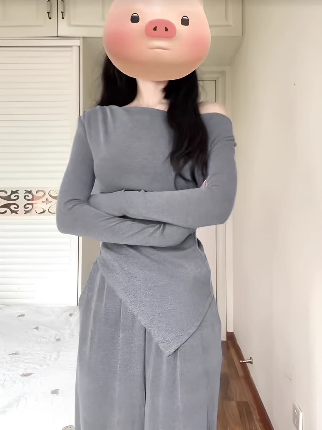 Grey pants