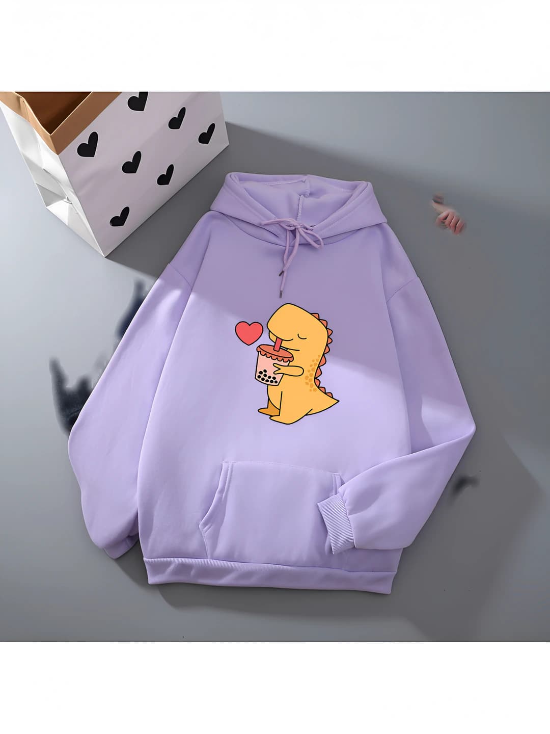 Purple floral + Light pink floral