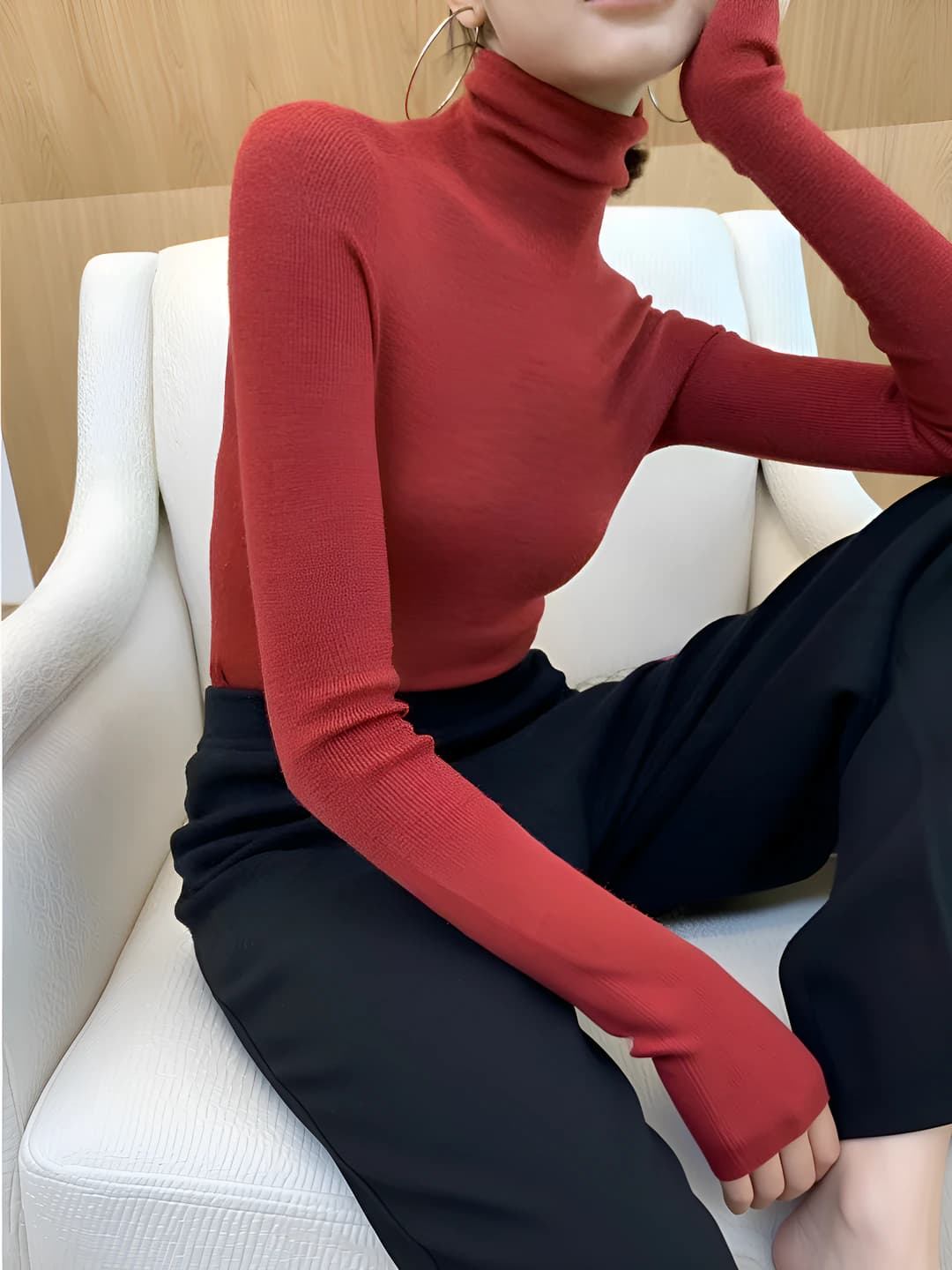Brick red