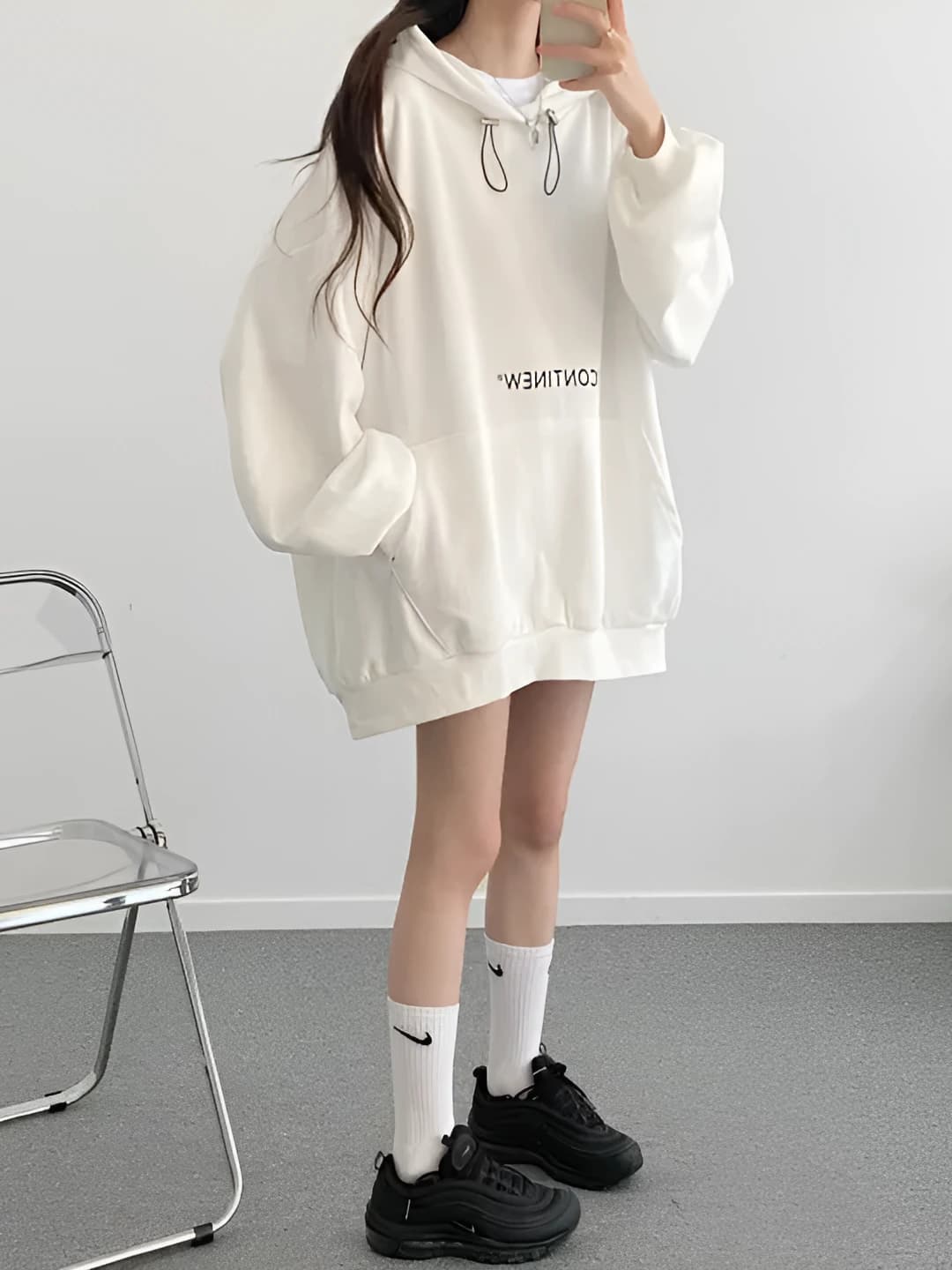 White 60285 Plus Fleece Model