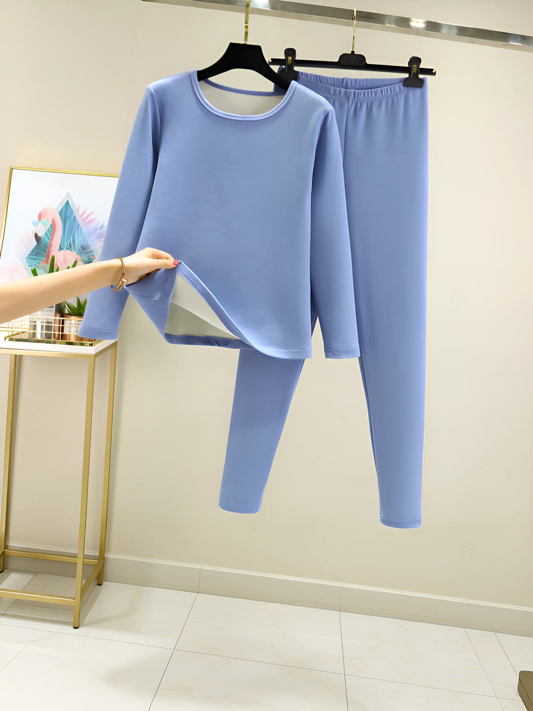 Light blue set