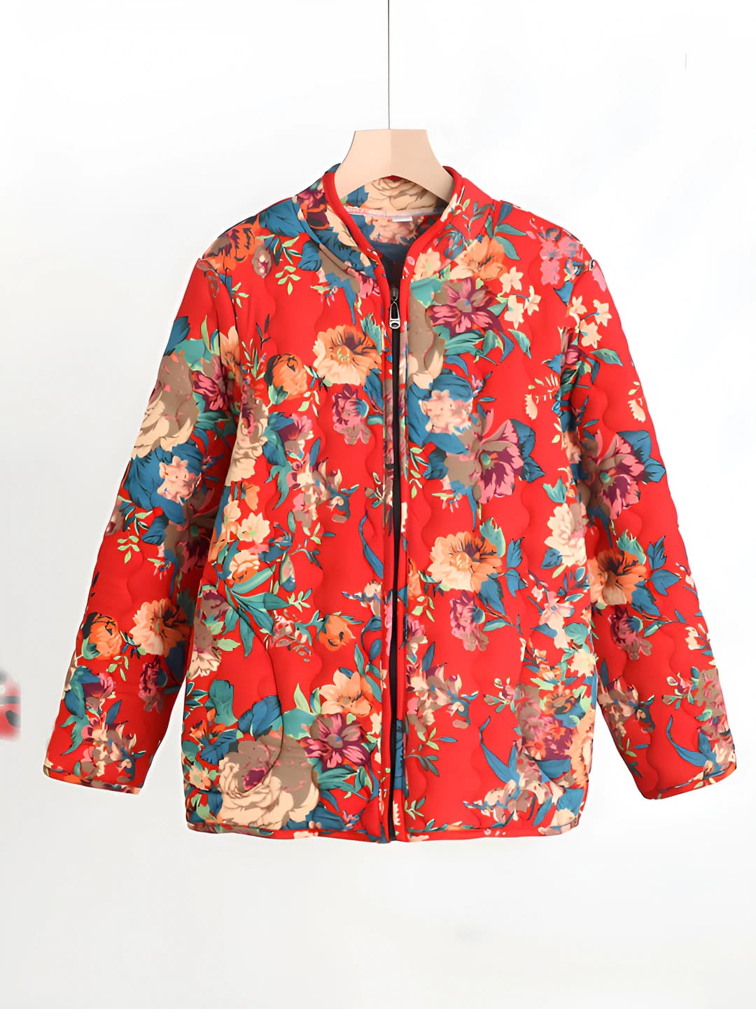 Red, peony