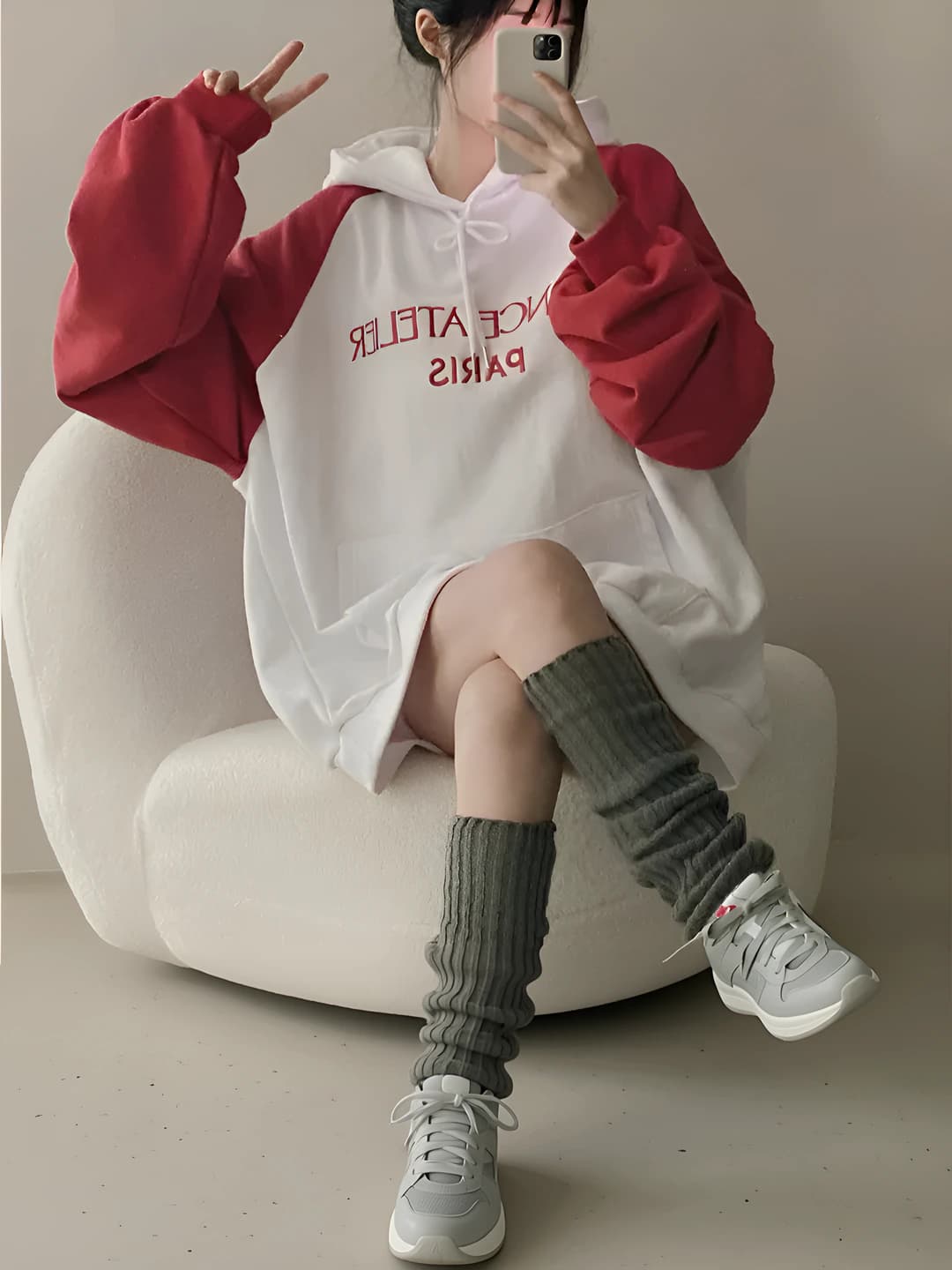 5078A Red, Fleece Lined